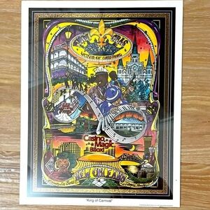New Orleans King of Carnival Art Print